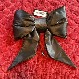 Sugar Thrillz Black Satin Bag